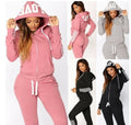 Women's Hot Sale Hoodies Set Long Sleeved Sweater Trousers Sportswear